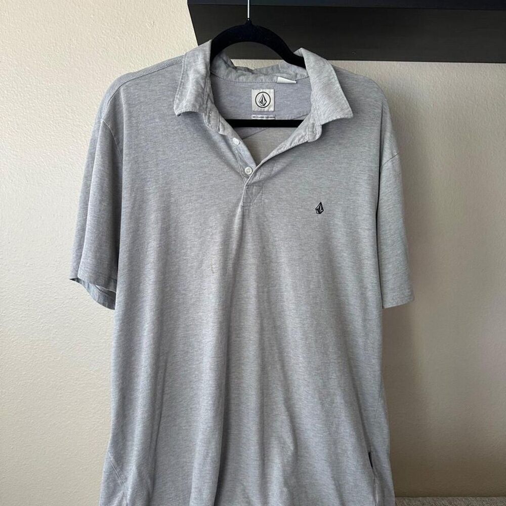 Volcom Men's Grey Polo-shirts